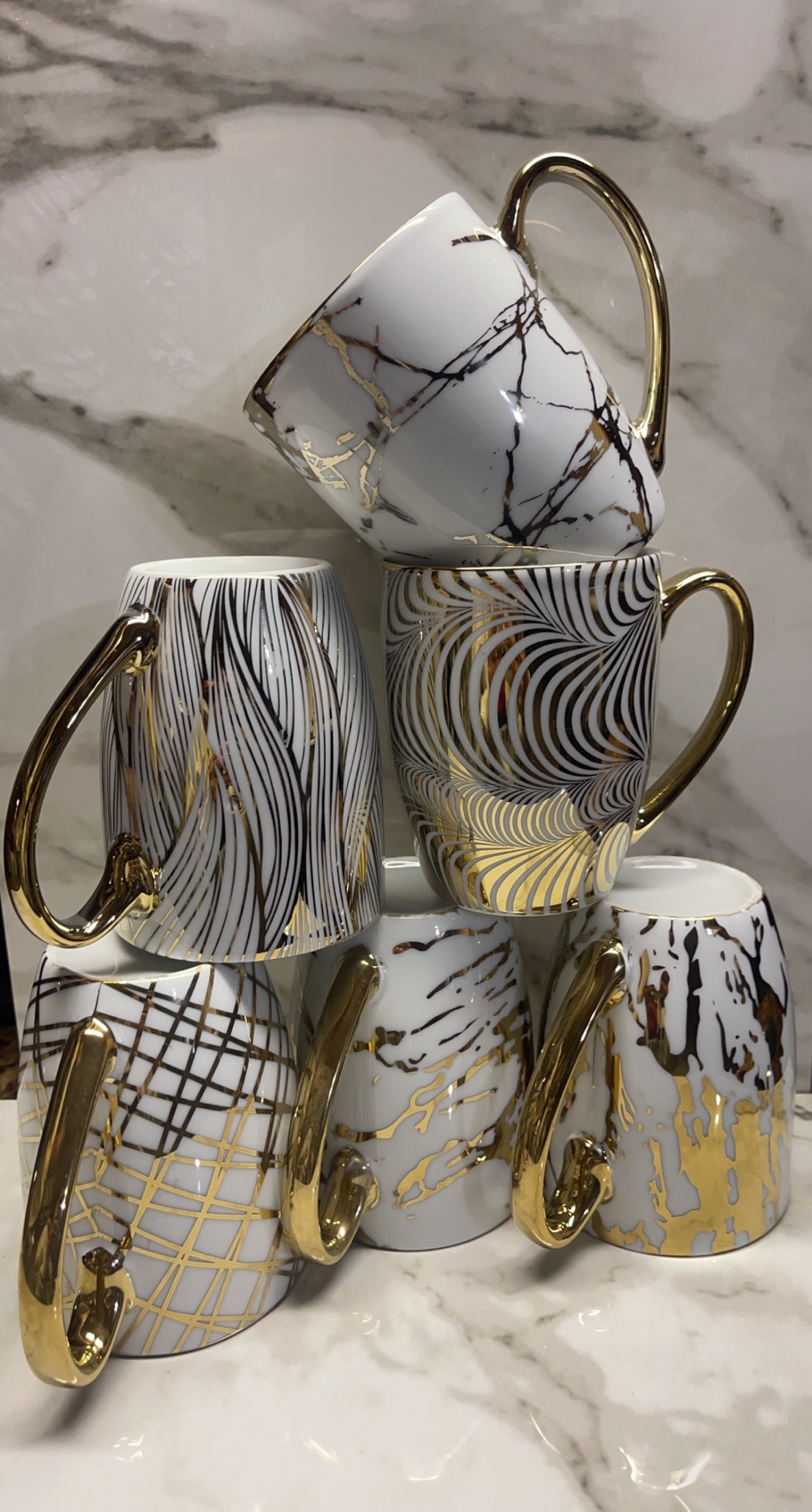Gold Plated Mugs