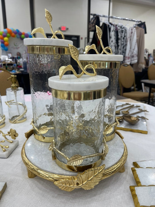 Gold leaf Canister