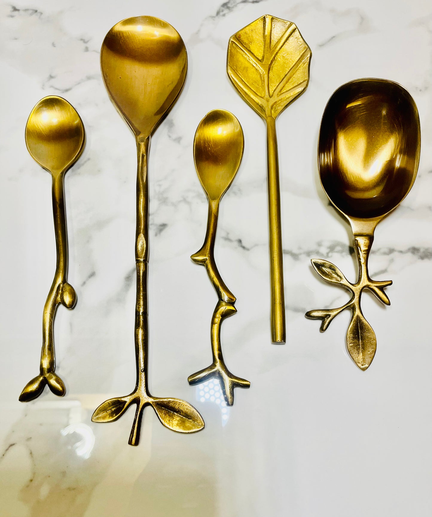 Serving spoons 5 PC set.